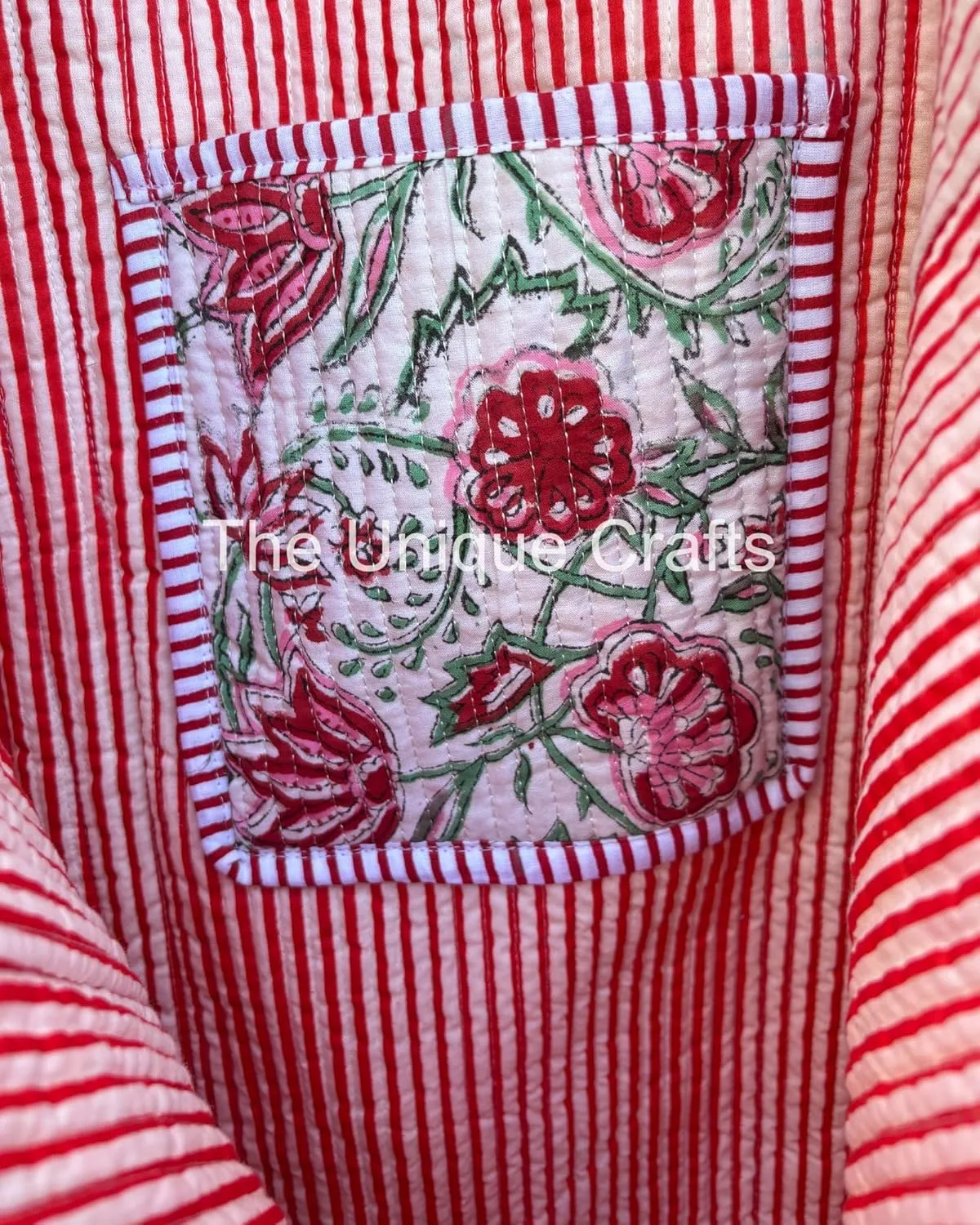 100% Cotton Tote Bag Shoulder Bag Quilted Cotton Handprinted Reversible Tote Bag For Shopping Grocery & Beach Bag Picnic Bag
