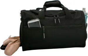 1859 Team Solid Black Large Duffel Bag