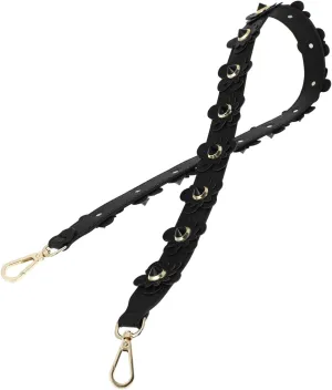 1Pc Stylish Floral Crossbody Shoulder Bag Strap Detachable Women Bag Decor Versatile Fashionable Double Sided Design Lightweight Durable for Handbag Replacement