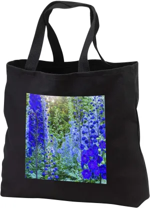3dRose Delphinium larkspur, VanDusen Botanical Garden, Vancouver, BC, Canada - Tote Bags (tb_329736)