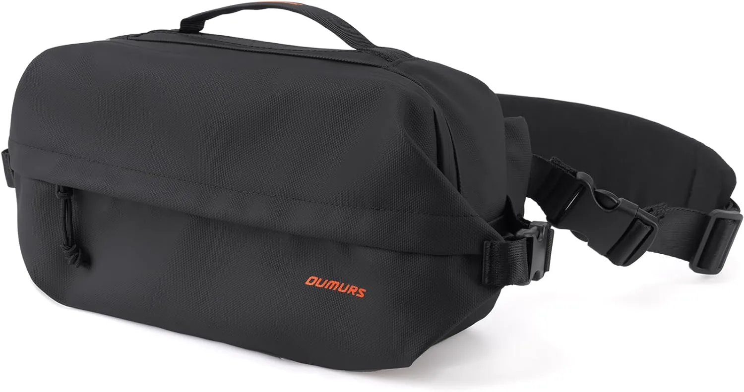 6L Crossbody Bag Sling Bag for Men and Women Water-resistant 1800D Oxford Fabric Sling Backpack Casual Daypack Backpack