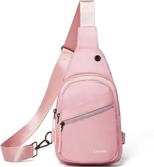 7L Sling Bag For Women Men Backpack Fanny Pack Crossbody Chest Travel Shoulder Belt Bags Purse Handbag PU Leather
