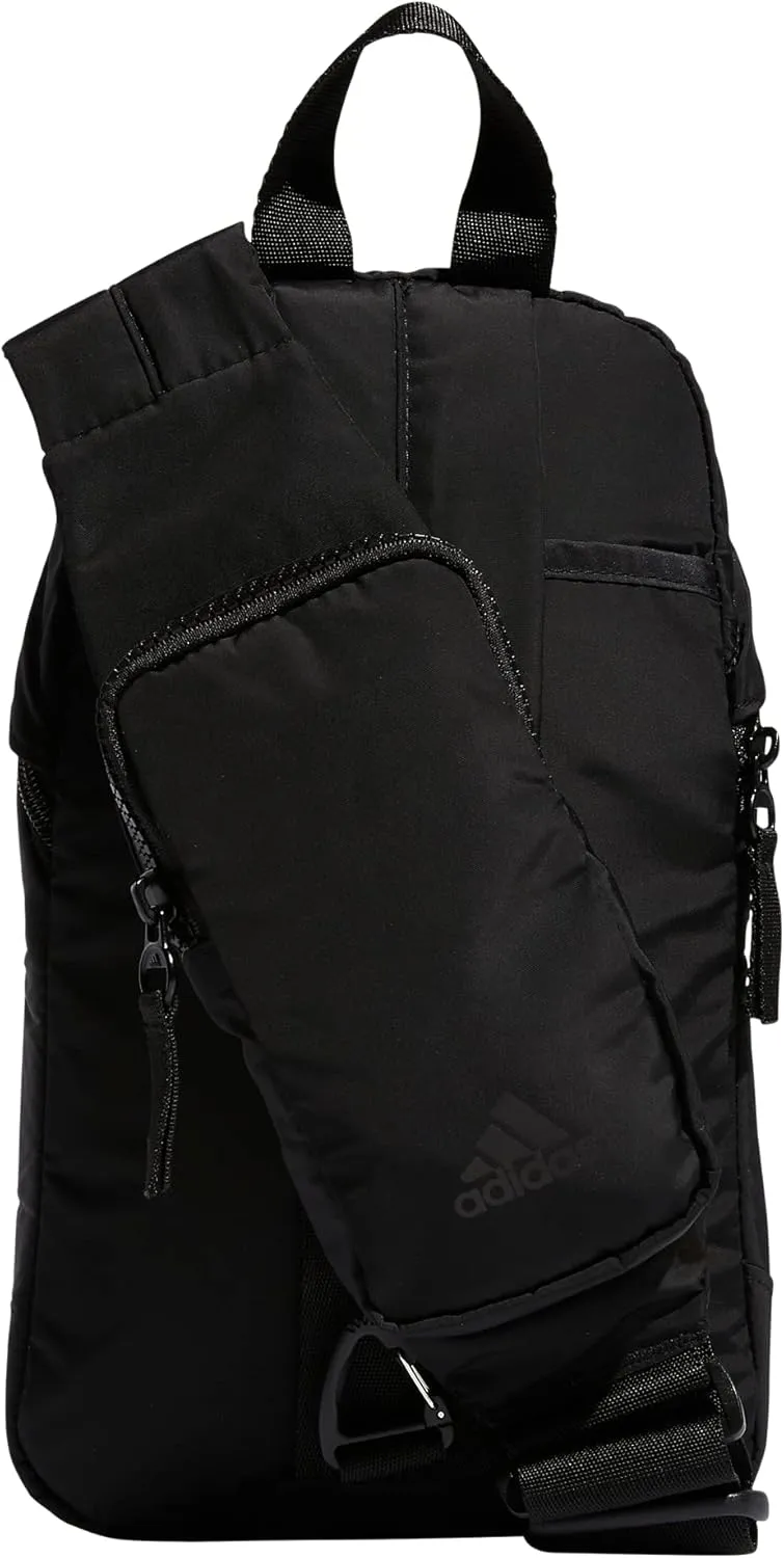 adidas Essentials Sling Small Crossbody Bag for Women and Men (5L), Black/2.0, One Size