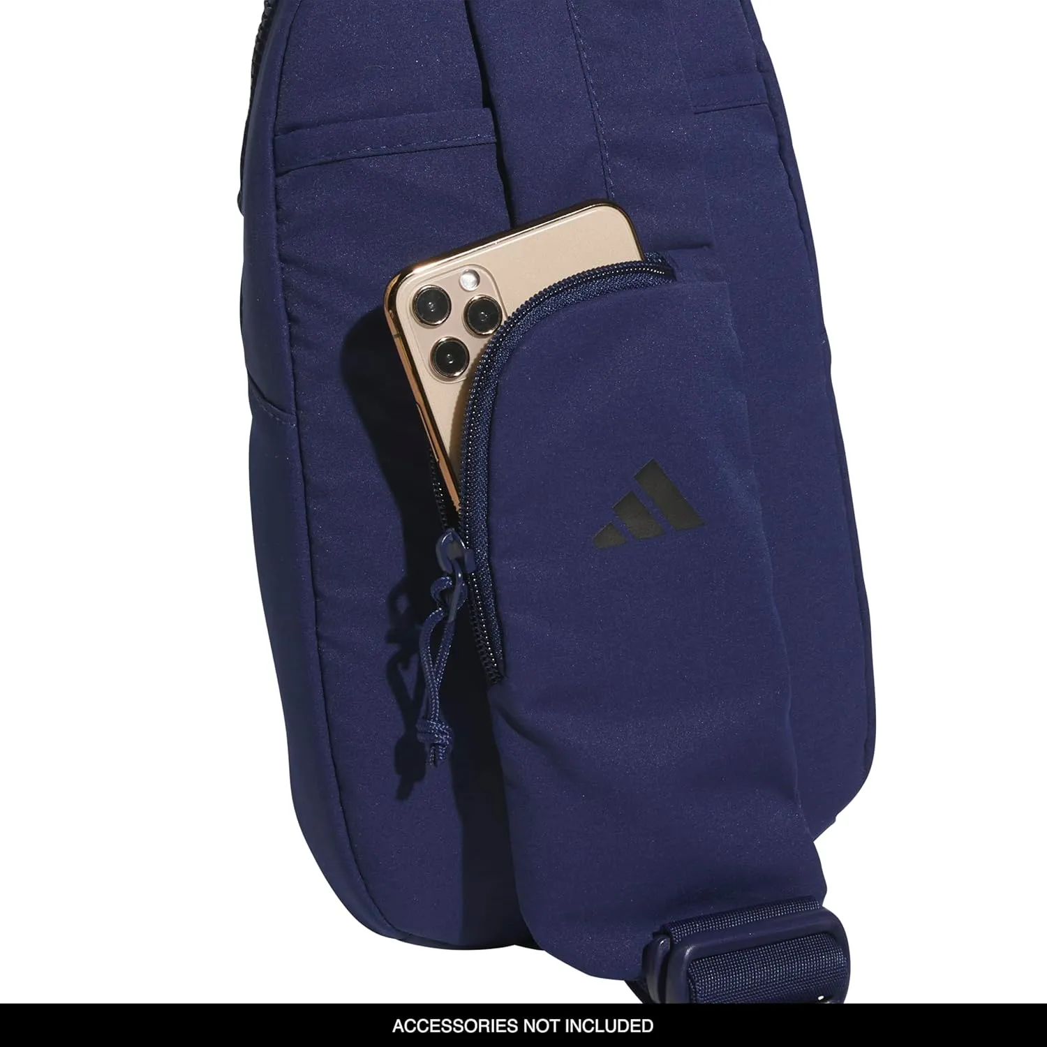 adidas Essentials Sling Small Crossbody Bag for Women and Men (5L), Dark Blue/3.0, One Size