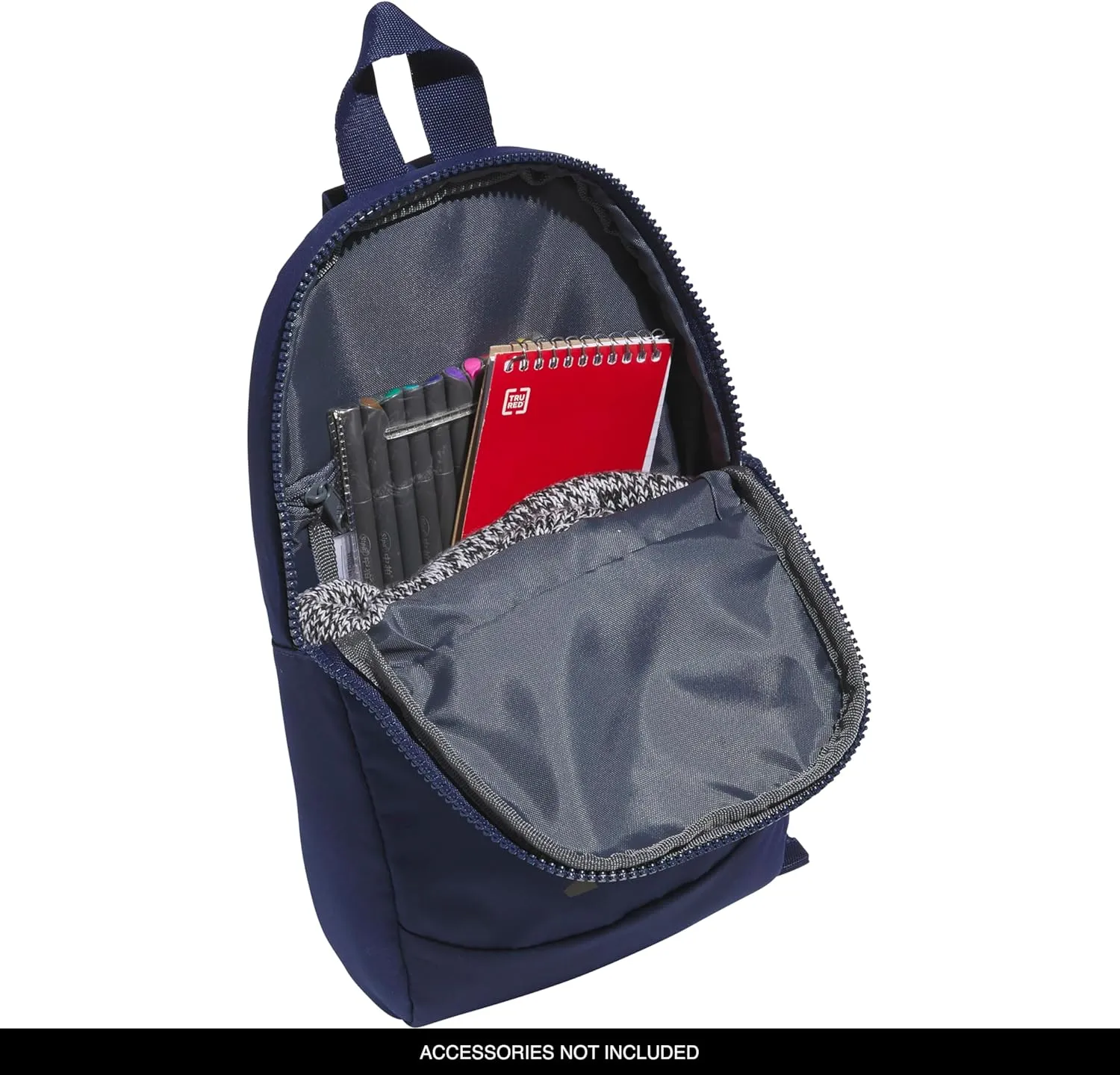 adidas Essentials Sling Small Crossbody Bag for Women and Men (5L), Dark Blue/3.0, One Size
