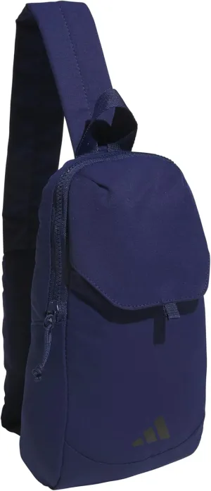 adidas Essentials Sling Small Crossbody Bag for Women and Men (5L), Dark Blue/3.0, One Size