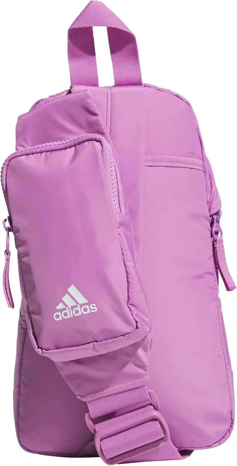 adidas Essentials Sling Small Crossbody Bag for Women and Men (5L), Preloved Purple/2.0, One Size