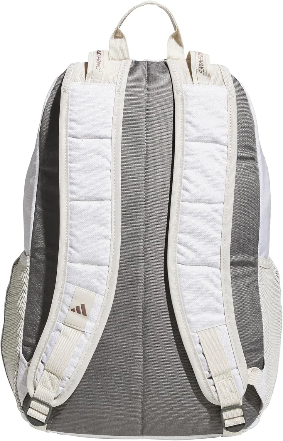 adidas Excel Laptop Durable Large Athletic Gym Backpack Bag, Twill Alumina/Trace Brown, One Size