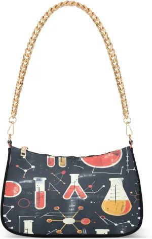 ALAZA Science Instruments Shoulder Bag Purse for Women Tote Handbag with Zipper Closure