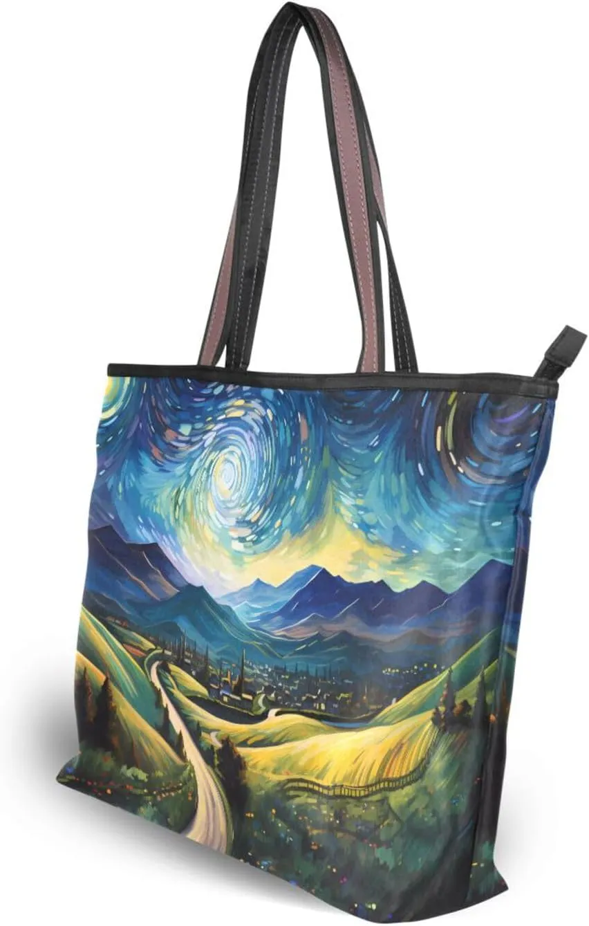 ALAZA Vintage Rose Floral Women Tote Bag Handbag Large Capacity Shoulder Bags