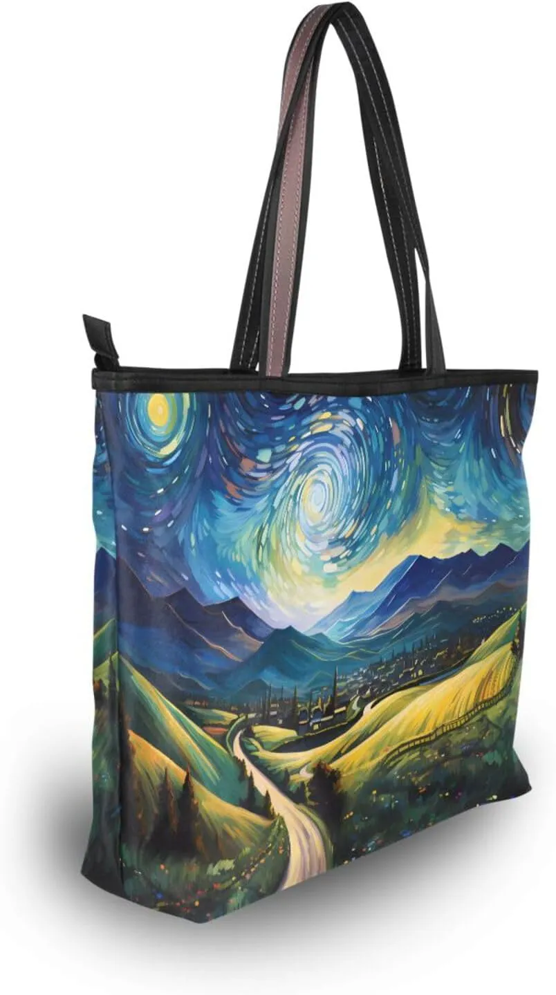 ALAZA Vintage Rose Floral Women Tote Bag Handbag Large Capacity Shoulder Bags
