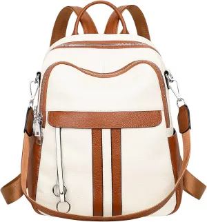 ALTOSY Genuine Leather Backpack Purse for Women Convertible Shoulder bag