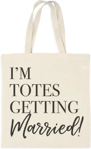 AM1050 Cotton Tote Bag, Getting Married