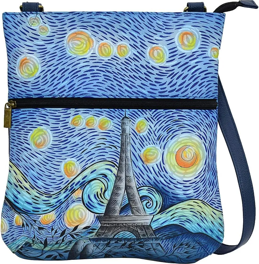 Anna by Anuschka womens 8071 Convertible Cross Body, Love in Paris, One Size US
