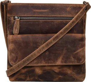 ANTONIO VALERIA Christmas Gift Piper Leather Crossbody Bag