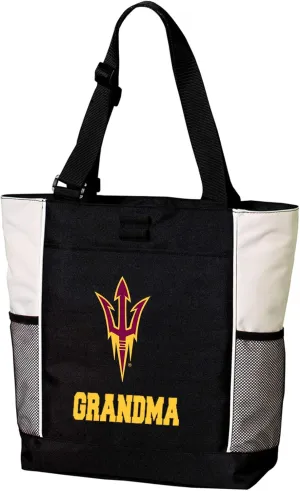 Arizona State Grandmother Tote Bags ASU Grandma Totes Beach Pool Or Travel