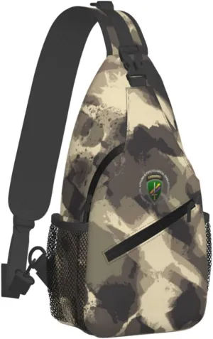 Army Civil Affairs and Psychological Operations Command Airborne Sling Bag for Men, Small Crossbody Sling Bags, Mini Water Resistant Shoulder Daypack for Travel, Anti Thief Chest Bag for Hiking
