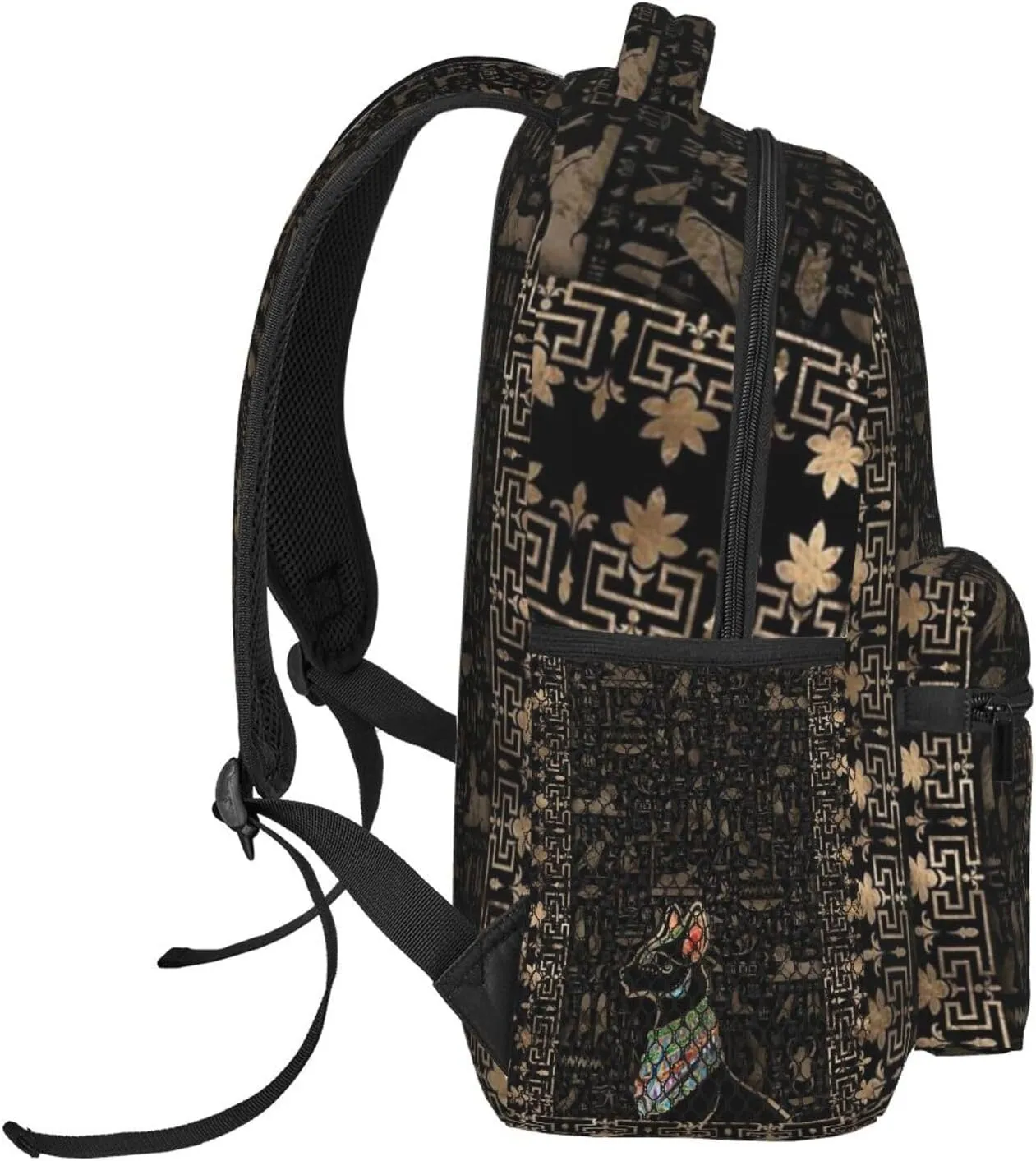 ASYG Egyptian Backpack Hieroglyphics Laptop Backpack Ancient Egytp Tablet Travel Bag Egypt Bag