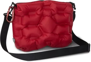 ATEPA 4-in-1 Inflatable Pillow, Ultralight Portable Inflatable Seat Cushion Neck & Lumbar Support Crossbody Bag with Zippered Protection, Convertible Strap for Travel Hiking Airplane Backpacking Beach