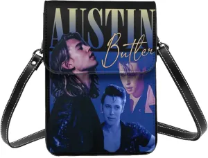 Austin Butler Small Cell Phone Purse Fashion Mini Crossbody Bags With Strap Adjustable Handba For Women Black