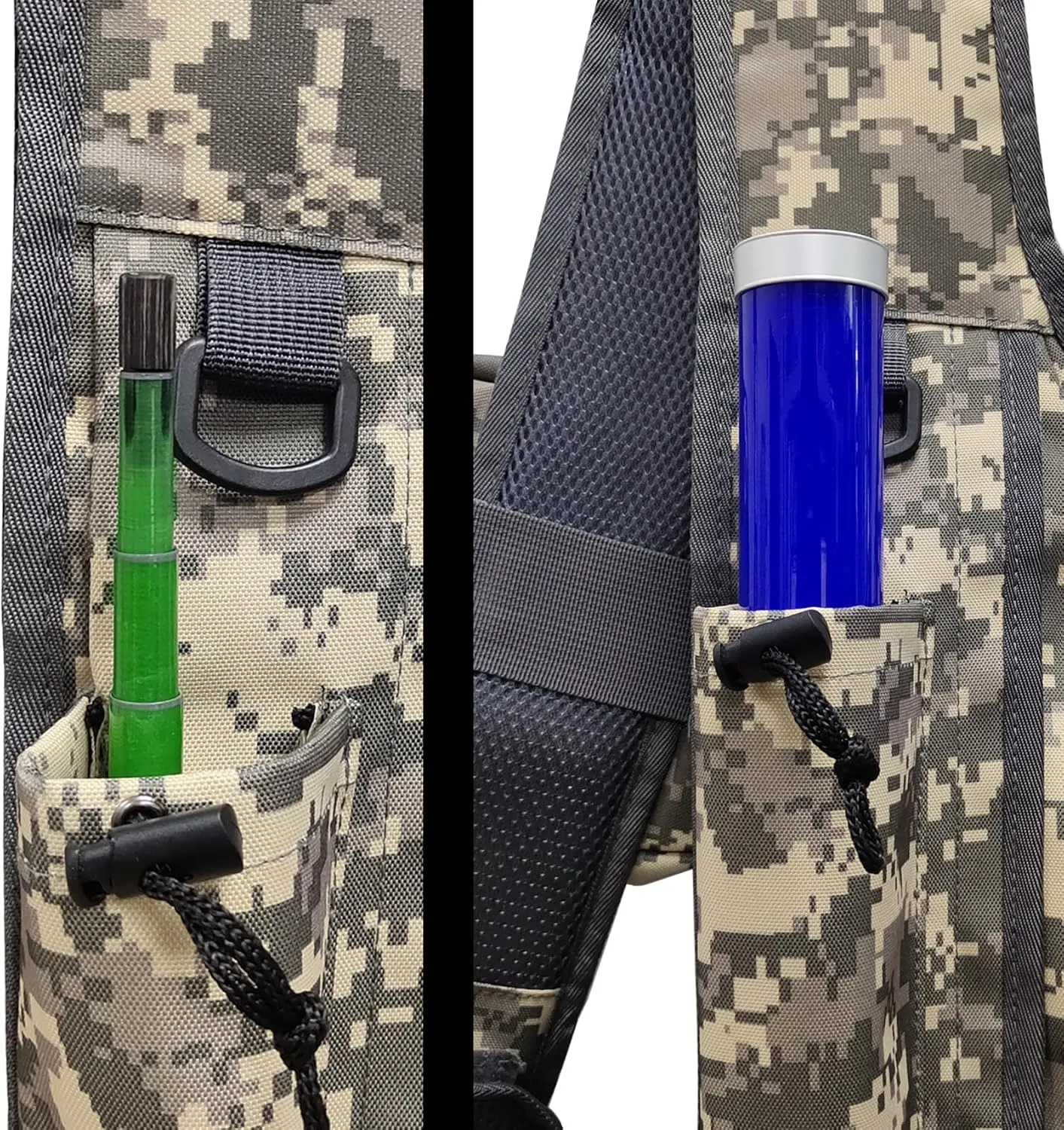 Aventik Tenkara Sling Bag, Adjustable Outdoor Tenkara Fishing Shoulder Backpack, Large Capacity with Multi Function(Camo)