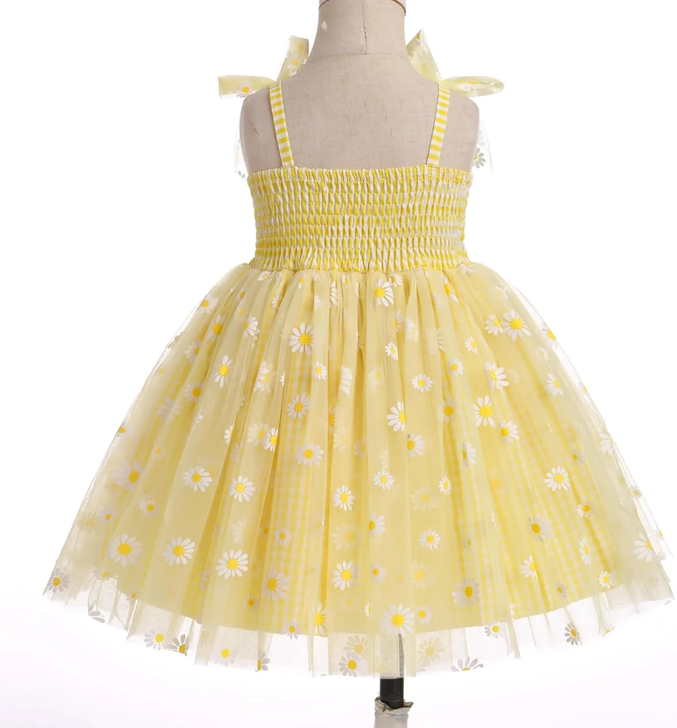 Baby Girls Tutu Dress Summer Sleeveless Backless Princess Birthday Party Dresses Sequin Ruffle Tulle Bowknot Sundress