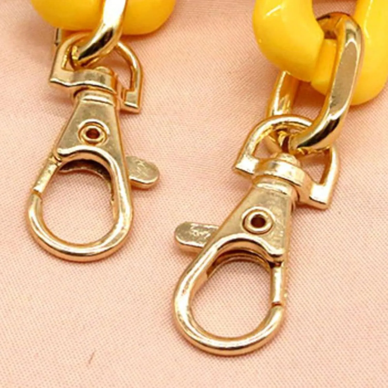 Bag Chain Acrylic Bag Strap Purse Bag Handle Shoulder Strap Replacement，Handbag Decoration Chain, Bag Accessories Charms