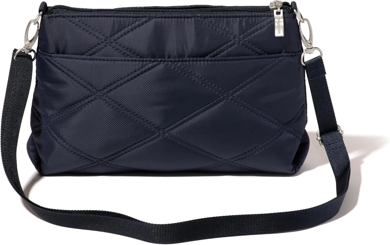 Baggallini Original Everyday 11x 7.5 Crossbody Bags for Women RFID Protected Lightweight Nylon Zippered Travel Purse