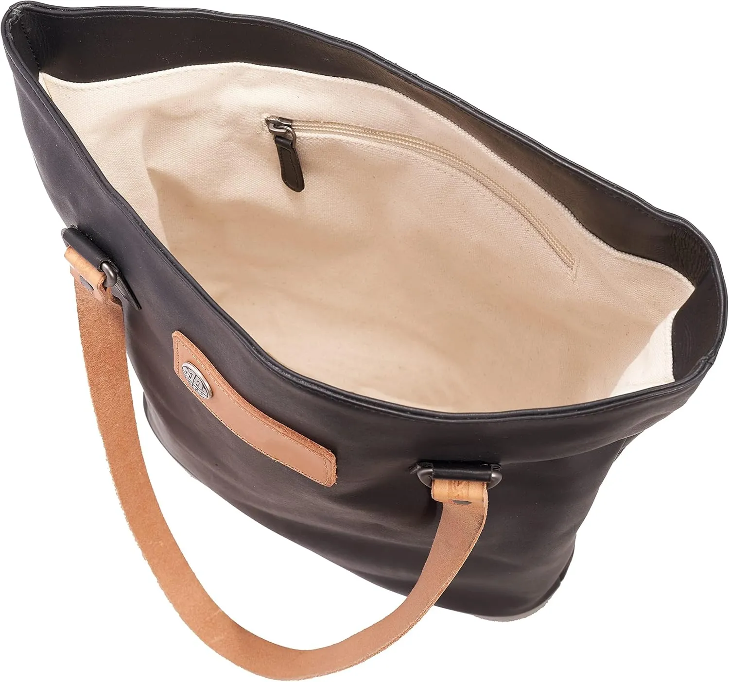 Biddy Murphy, Women's Italian Leather Professional Briefcase, Travel Handbag, Laptop Tote Bag Interior Zippered Pocket