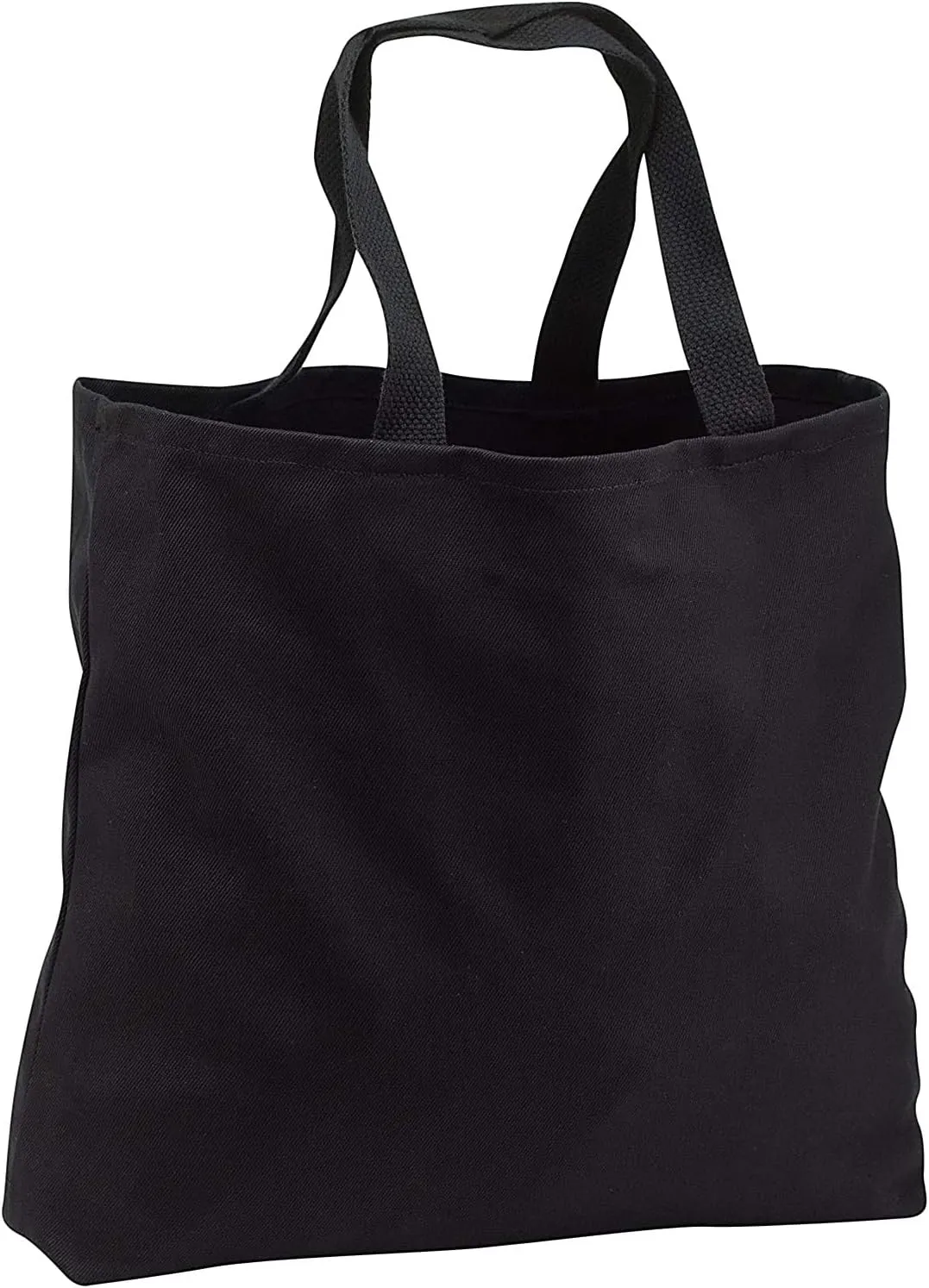 Black Tote Bag 14w x 14h x 3d - Alaska. Grizzly bear cub sits in a meadow in Lake Clark NP. Bears