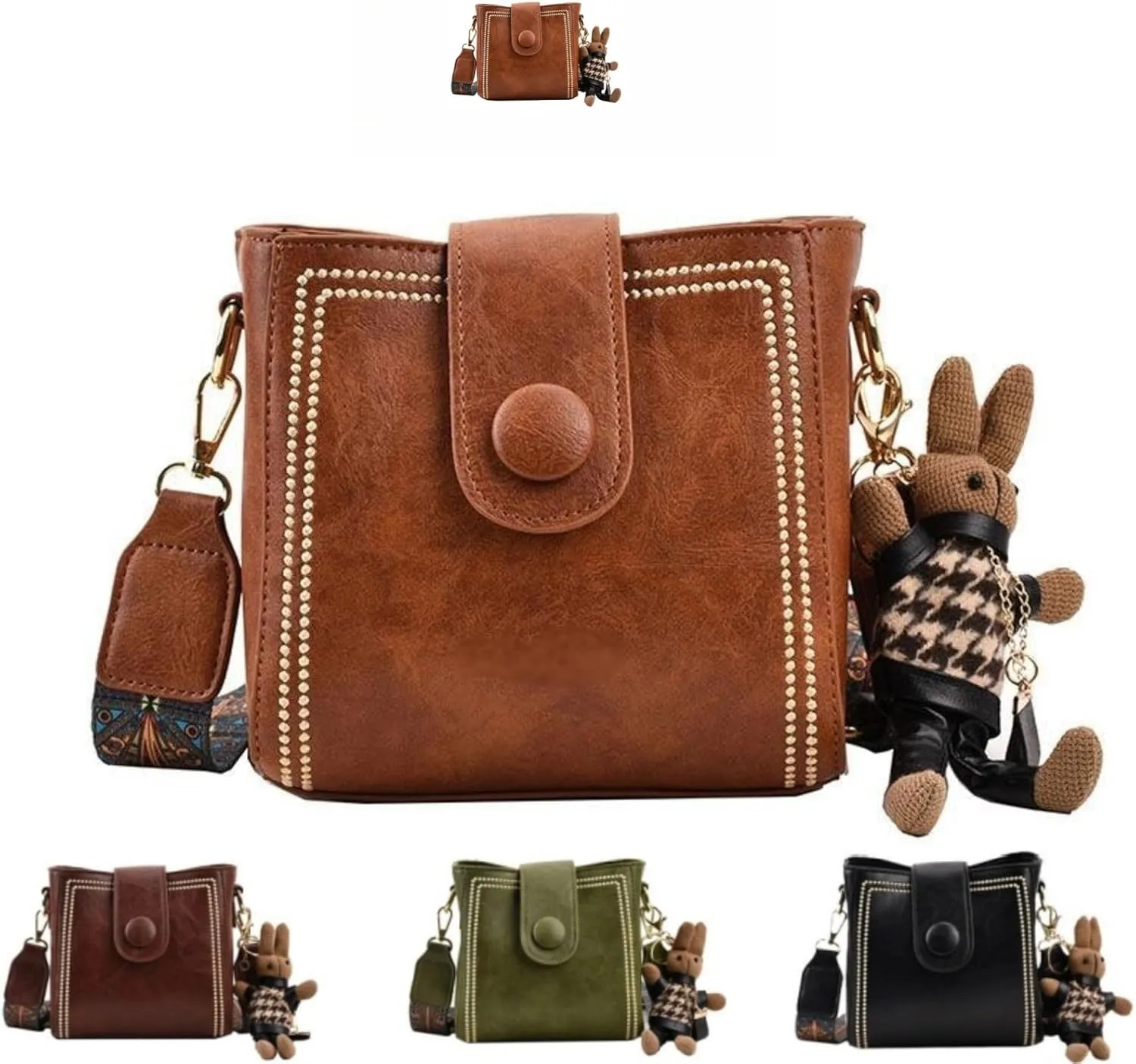 Bootara Bucket Bag, Convertible Shoulder Crossbody