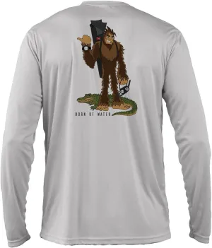 Born of Water Skunk Ape Freediving Shirt: UV UPF  50 Long Sleeve