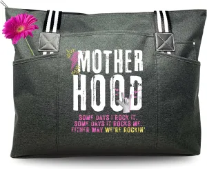 Brooke & Jess Designs Mom Bags for Everyday - Bags for Women with Zipper, Large Stylish Travel Bag, Work Bag