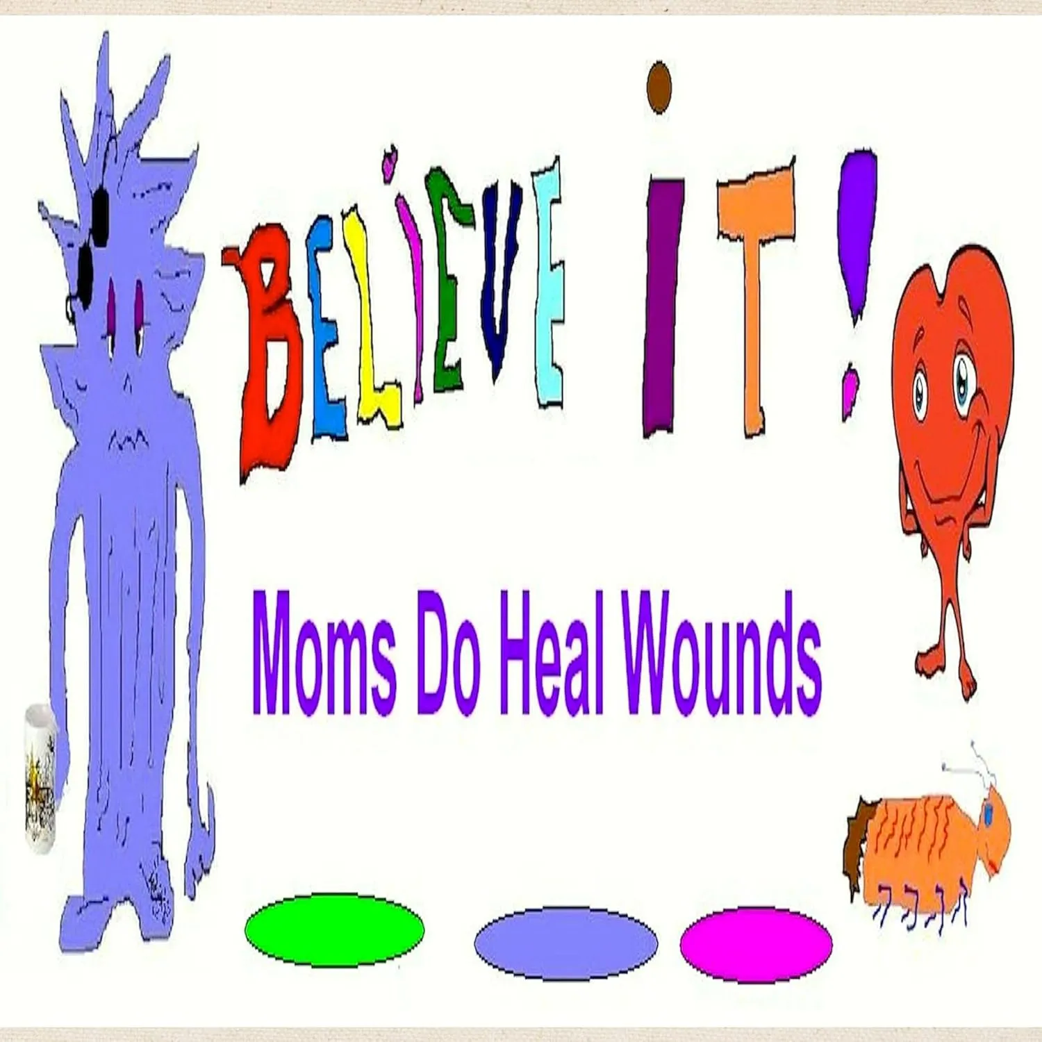CafePress Believe It Moms Heal Wounds Tote Bag Natural Canvas Tote Bag, Reusable Shopping Bag