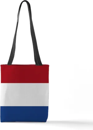 CafePress Netherlands Flag 13"x13" Reusable Grocery Shopping Sling Tote Bag
