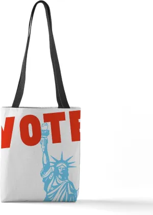 CafePress Vote 13"x13" Reusable Grocery Shopping Sling Tote Bag