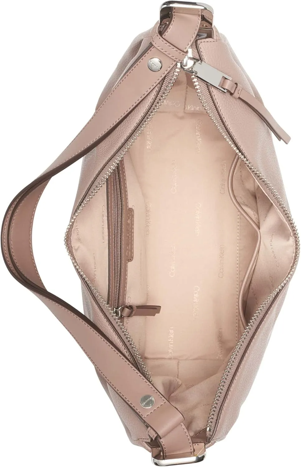 Calvin Klein Prism Top Zip Convertible Hobo Shoulder Bag