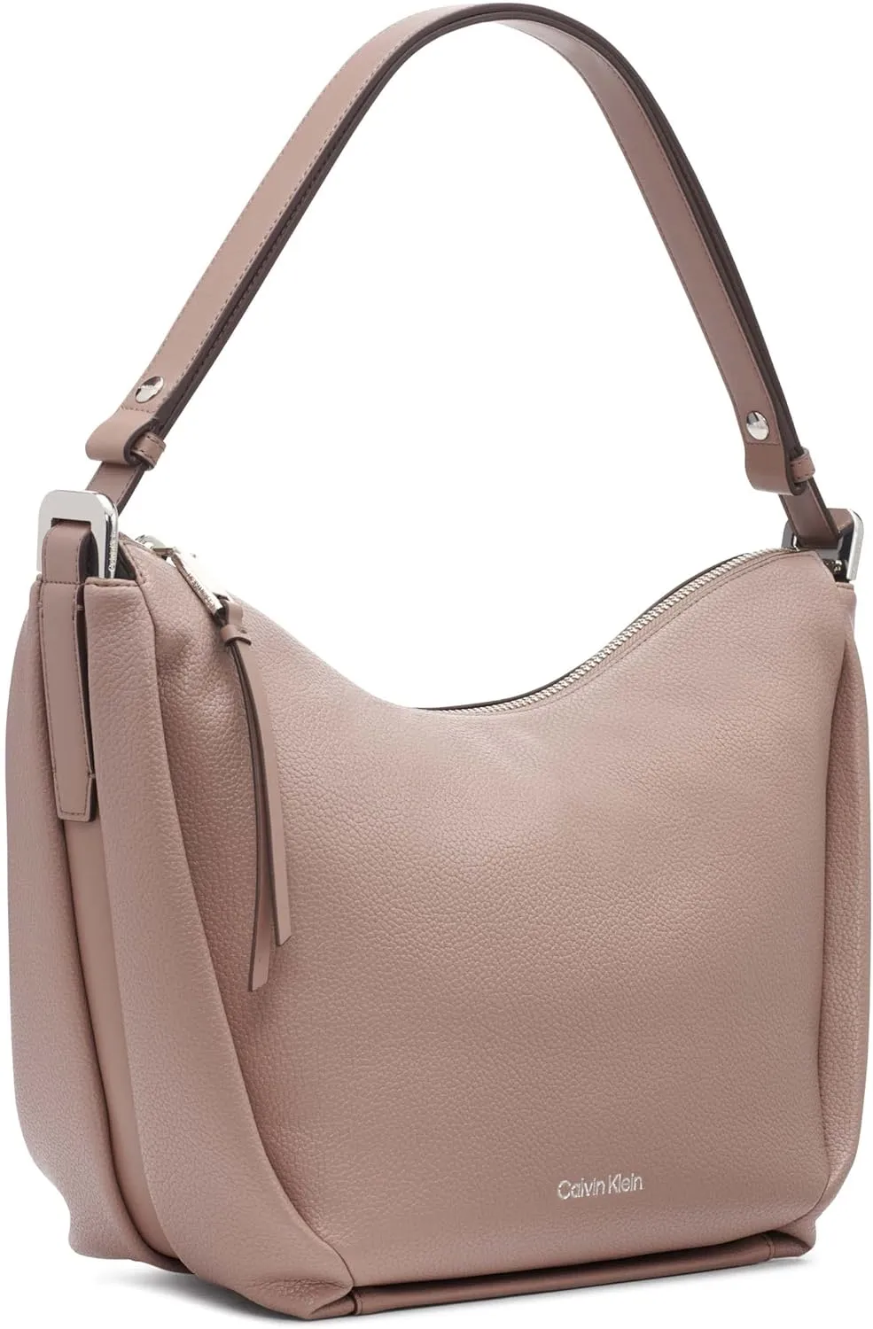 Calvin Klein Prism Top Zip Convertible Hobo Shoulder Bag