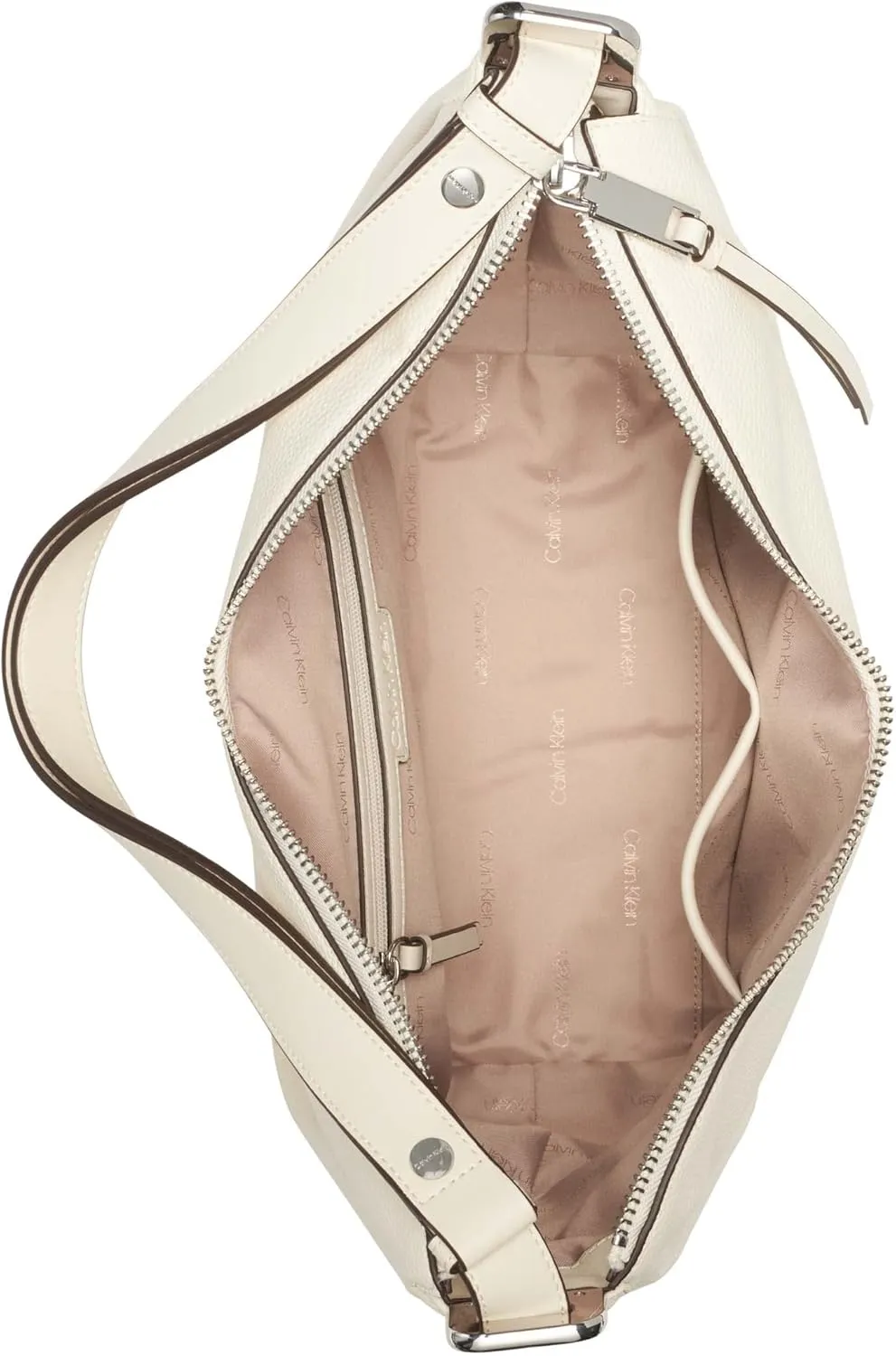 Calvin Klein Prism Top Zip Convertible Hobo Shoulder Bag
