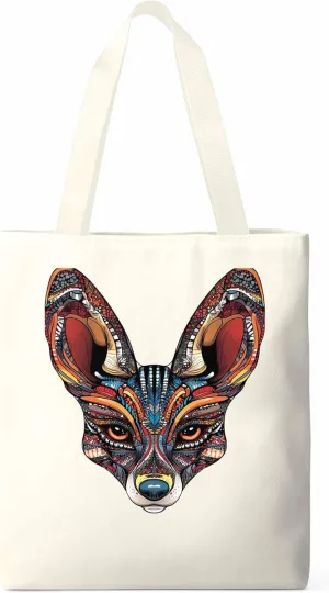 Canvas Tote Bag, Floral Dog Textured patterned Canvas Tote Handbags for Women Shoulder Bag,