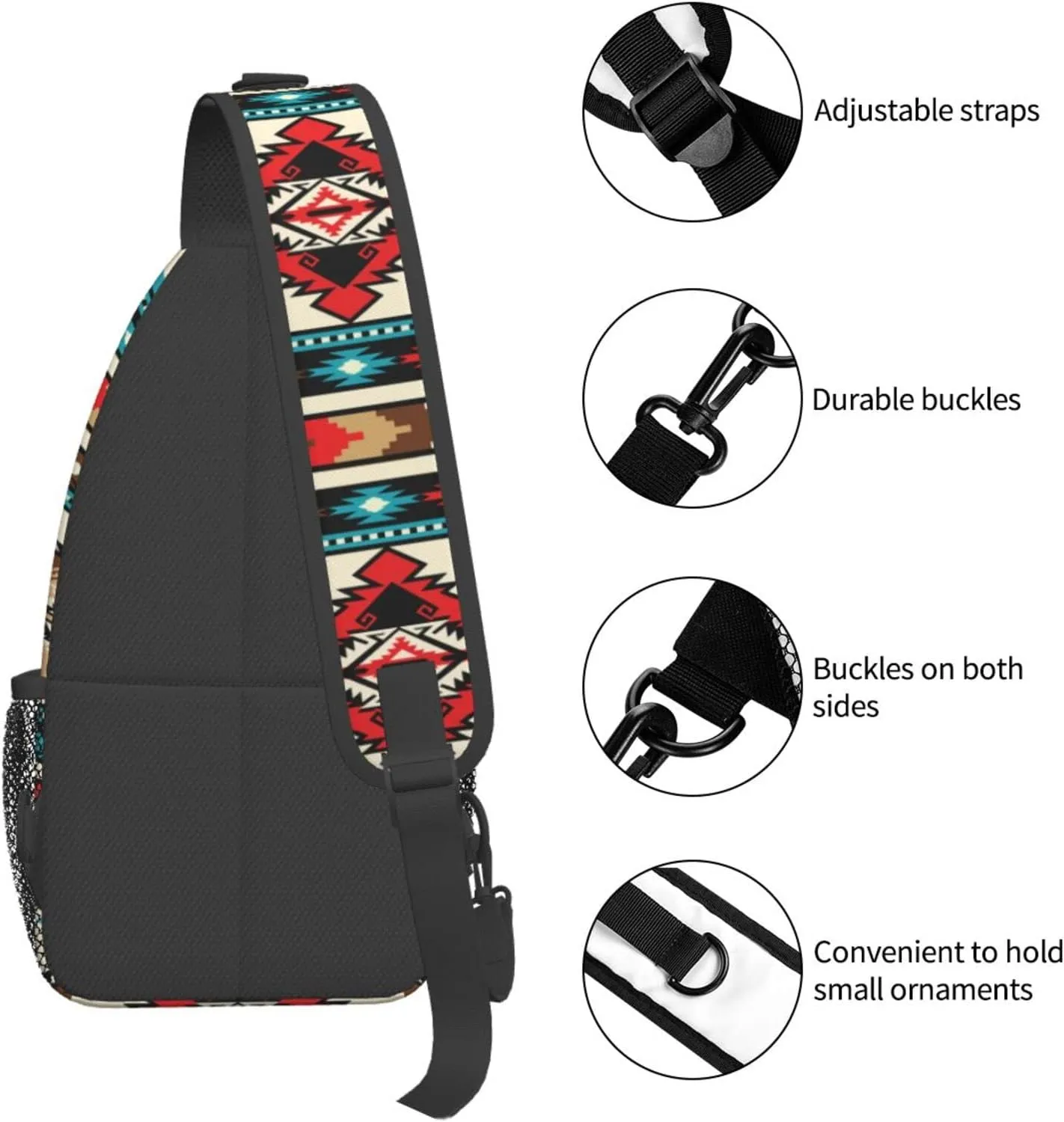 Casual Sling Bag Crossbody Shoulder Backpack Gym Sports Travel Hiking Daypack Chest Bag Small Backpack for Women Men