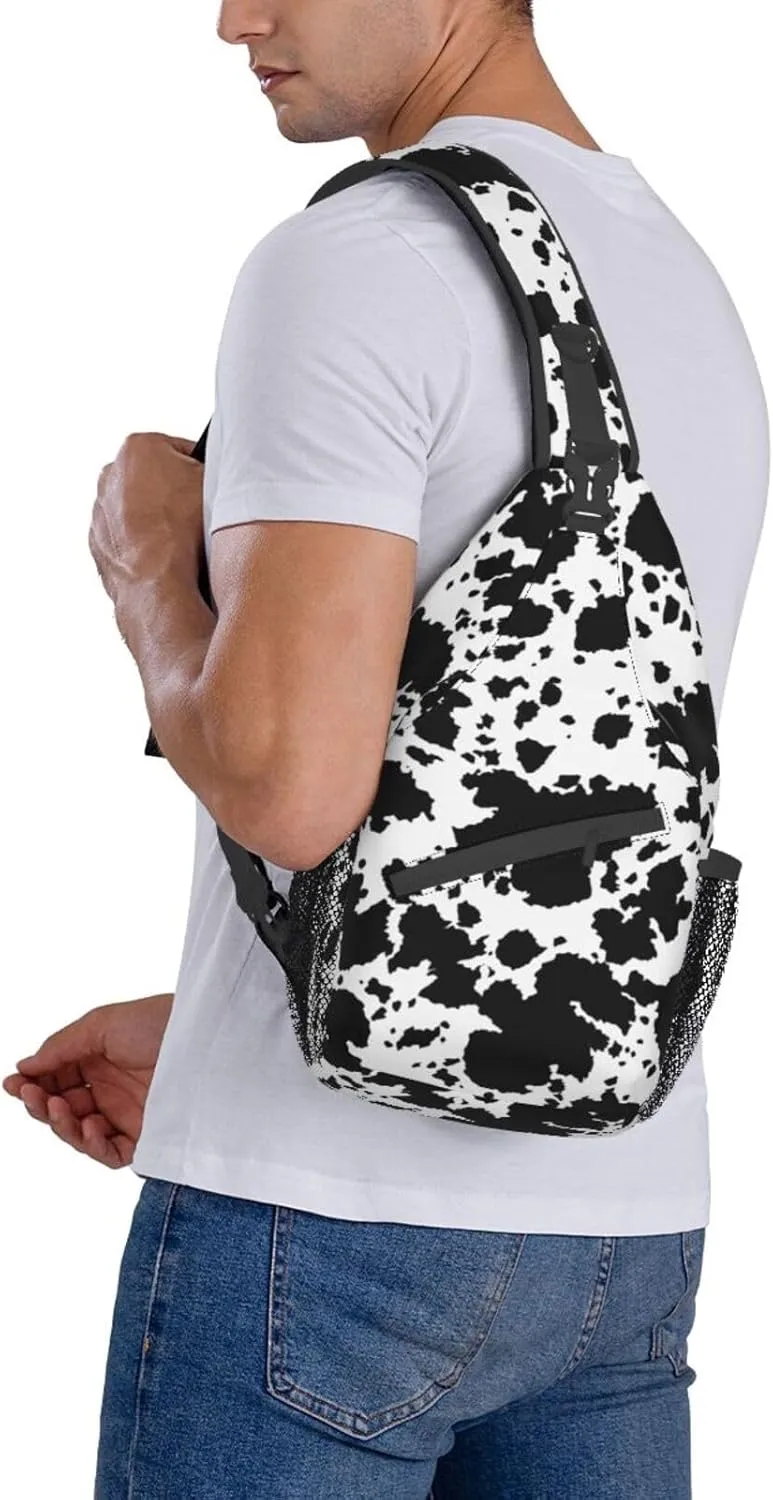 Casual Sling Bag for Women Men Travel Crossbody Sling Backpack Small Chest Shoulder Bag Gym Sports Hiking Daypack