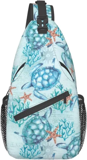 Casual Sling Bag for Women Men Travel Crossbody Sling Backpack Small Chest Shoulder Bag Gym Sports Hiking Daypack