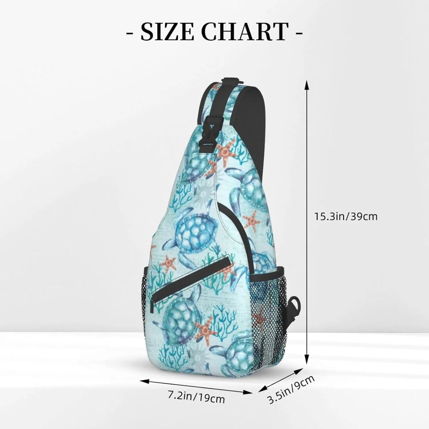 Casual Sling Bag for Women Men Travel Crossbody Sling Backpack Small Chest Shoulder Bag Gym Sports Hiking Daypack