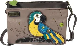 Chala Parrot Mini Crossbody Handbag