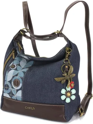 CHALA Retro Convertible Purse - Denim