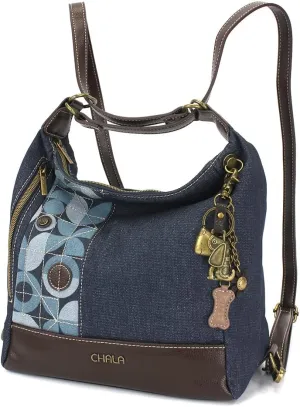 CHALA Retro Convertible Purse - Denim