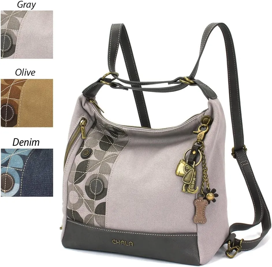 CHALA Retro Convertible Purse - Denim