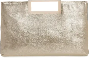 CHARMING TAILOR Fashion PU Leather Handbag Stylish Women Convertible Clutch Purse