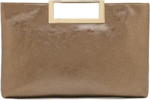 CHARMING TAILOR Fashion PU Leather Handbag Stylish Women Convertible Clutch Purse